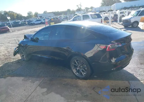 2021 Tesla Model 3 Standard Range Plus Rear-Wheel Drive from USA, damaged, VIN 5YJ3E1EA2MF907099